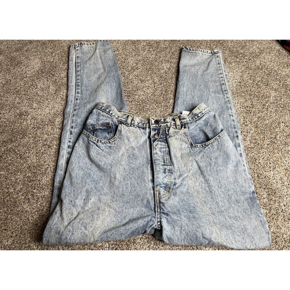 Vintage PS Gitano Jeans Womens Plus Size 16 High Rise Jeans Vintage Light Wash